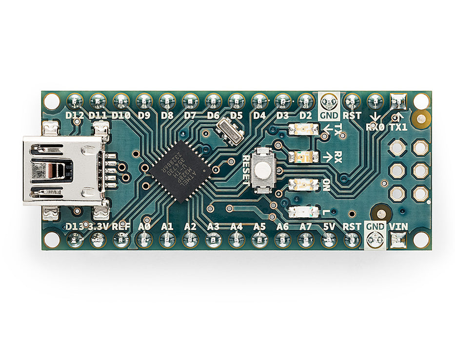 Arduino Nano V3 Compatible Board (ATmega328P, CH340G) With Mini-USB - 5 Pack