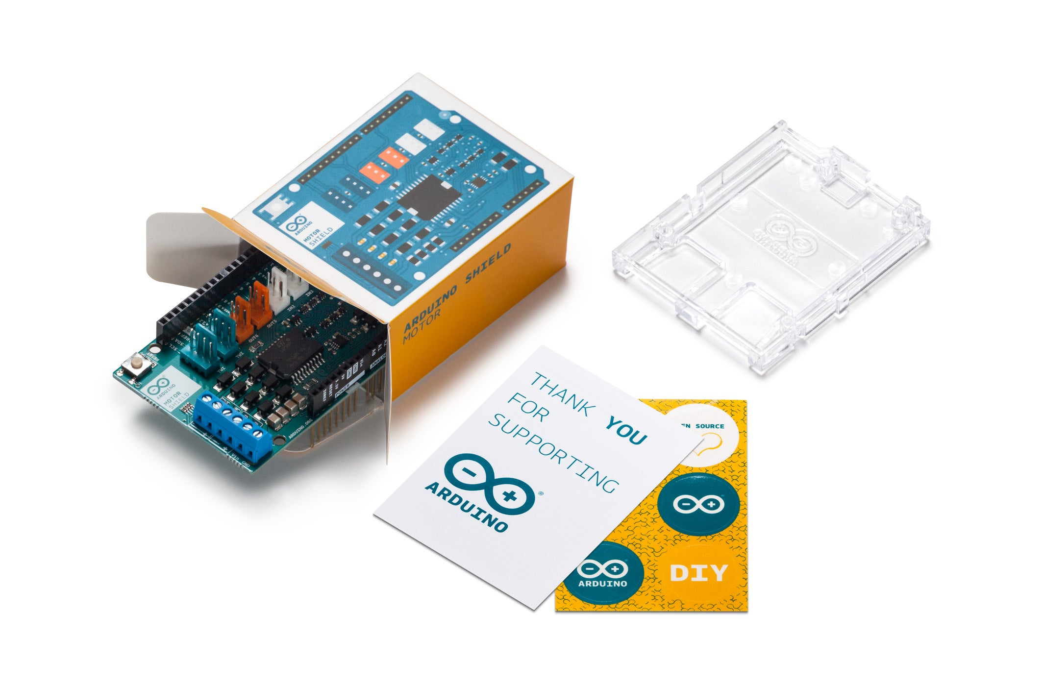 Arduino Motor Shield Rev3 – Dual DC & Stepper Motor Controller ...