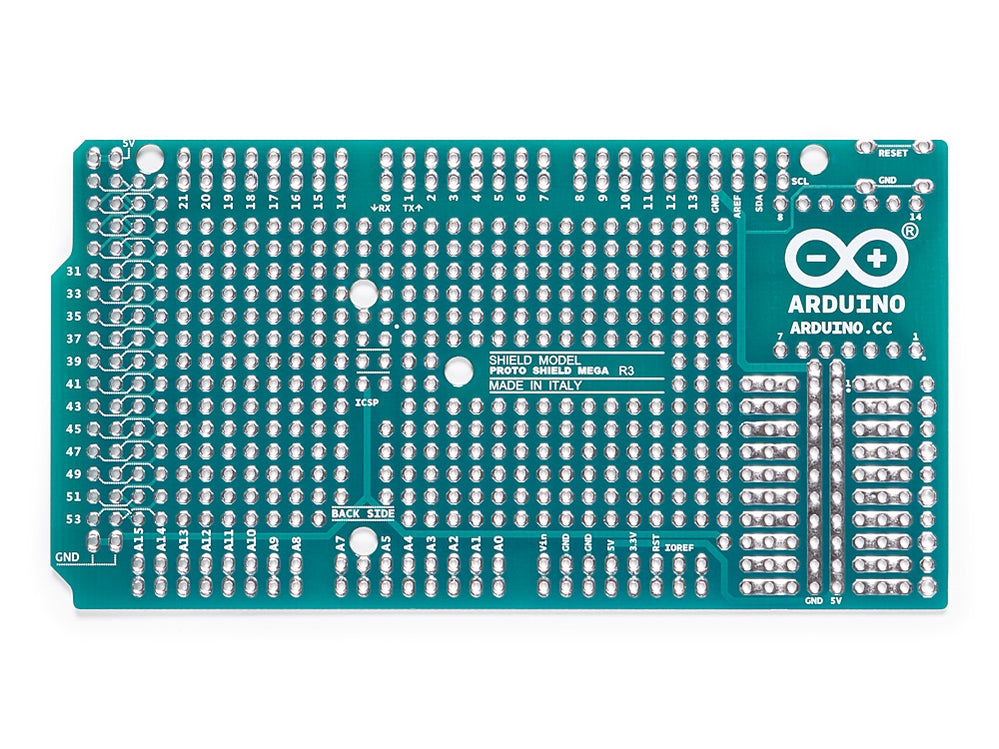 Arduino Mega Proto Shield Rev3 – Custom Circuit Prototyping PCB ...