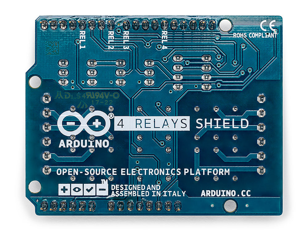 Arduino 4 Relays Shield – Control Multiple Devices Easily — Arduino ...