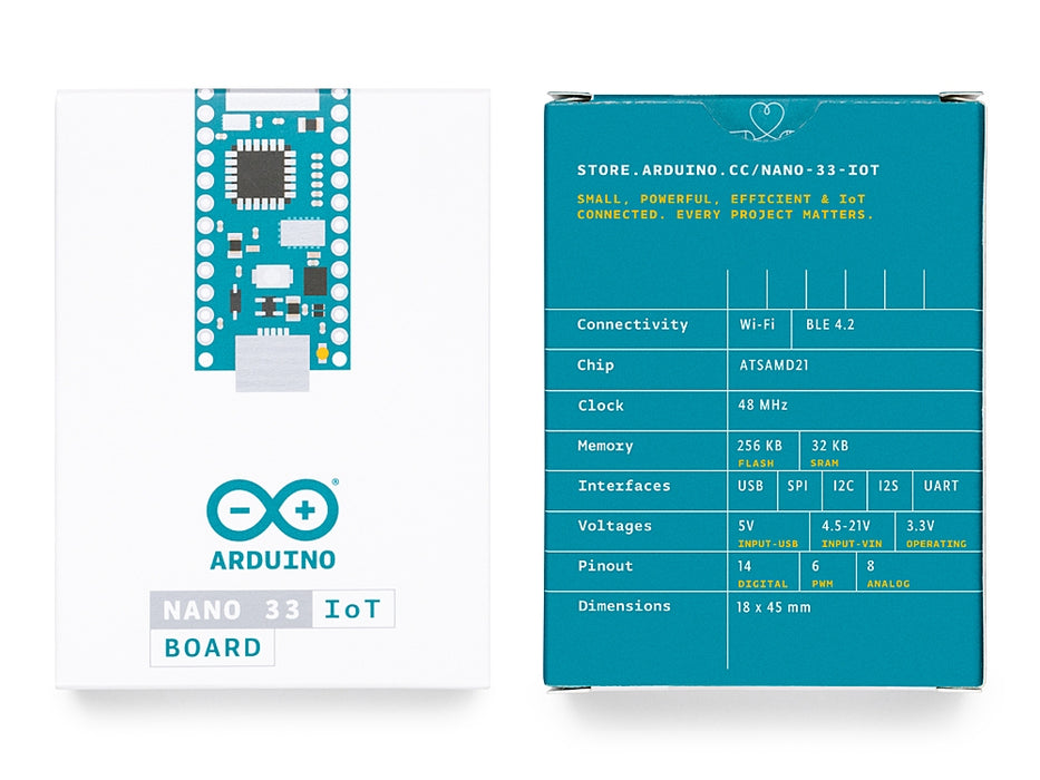 Arduino Nano 33 IoT – Secure 32-bit IoT Board with WiFi & BLE — Arduino ...