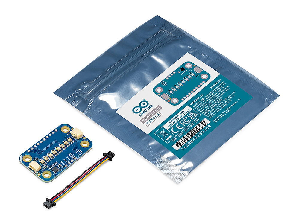 Modulino® Pixels – Arduino-Compatible 8‑LED RGB Module — Arduino Online ...
