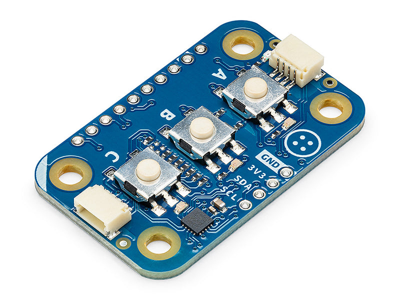 Modulino® Buttons – Arduino-Compatible Button Module — Arduino Online Shop