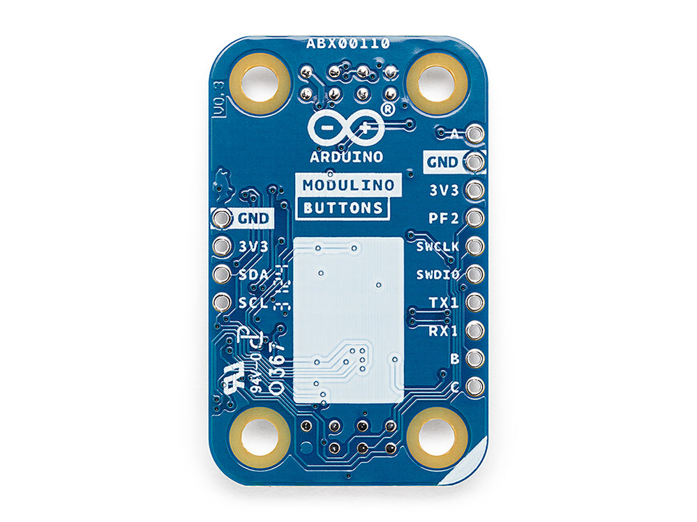 Modulino® Buttons – Arduino-Compatible Button Module — Arduino Online Shop