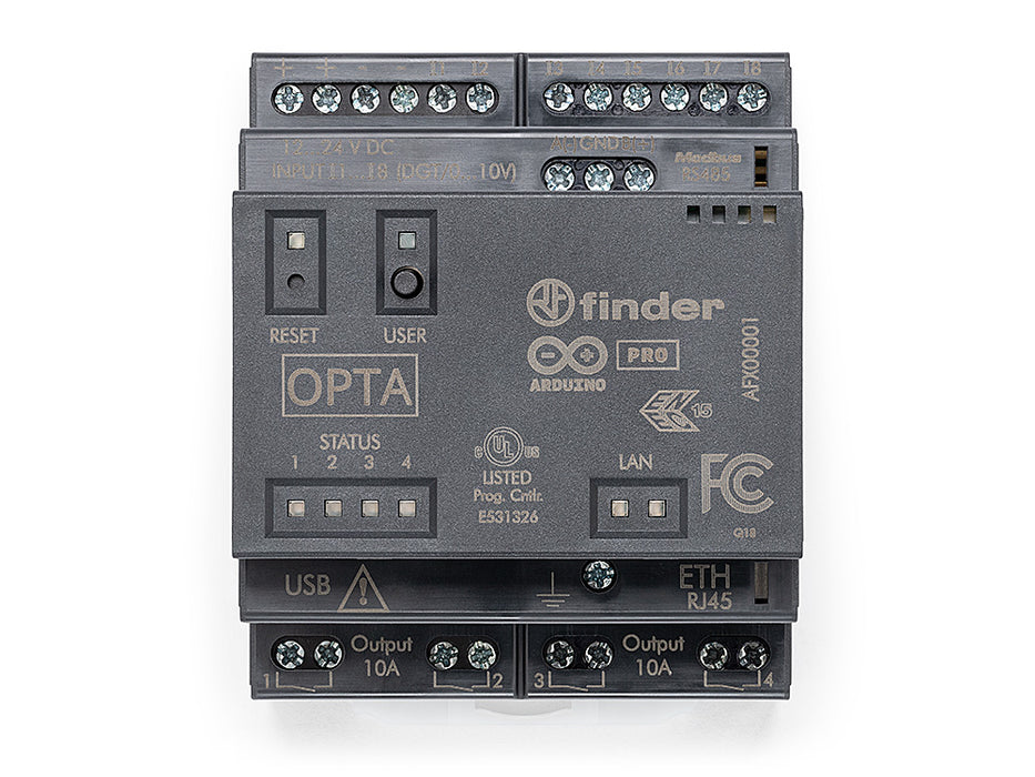 Arduino Opta RS485 AFX00001 SPS-Kommunikationsmodul 12 V/DC, 24 V/DC Arduino Opta RS485 AFX00001 SPS-Kommunikationsmodul 12 V/DC, 24 V/DC