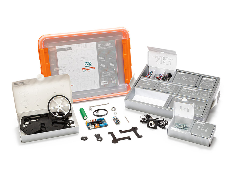 Arduino Engineering Kit Rev2 – Hands-on Mechatronics & Robotics Learning — Arduino Online Shop