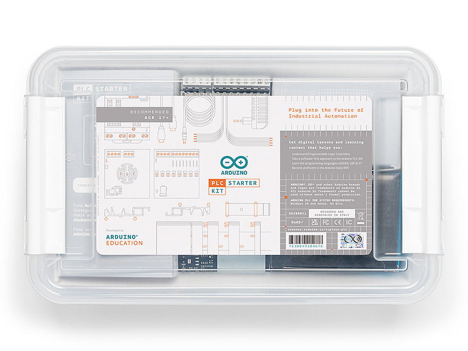 Arduino PLC Starter Kit – Learn Industrial Automation with Opta WiFi ...