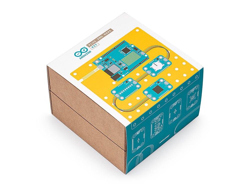 Plug Arduino Display Arduino Plug and Make Kit – UNO R4 & 7 Modulino Sensors for IoT ...