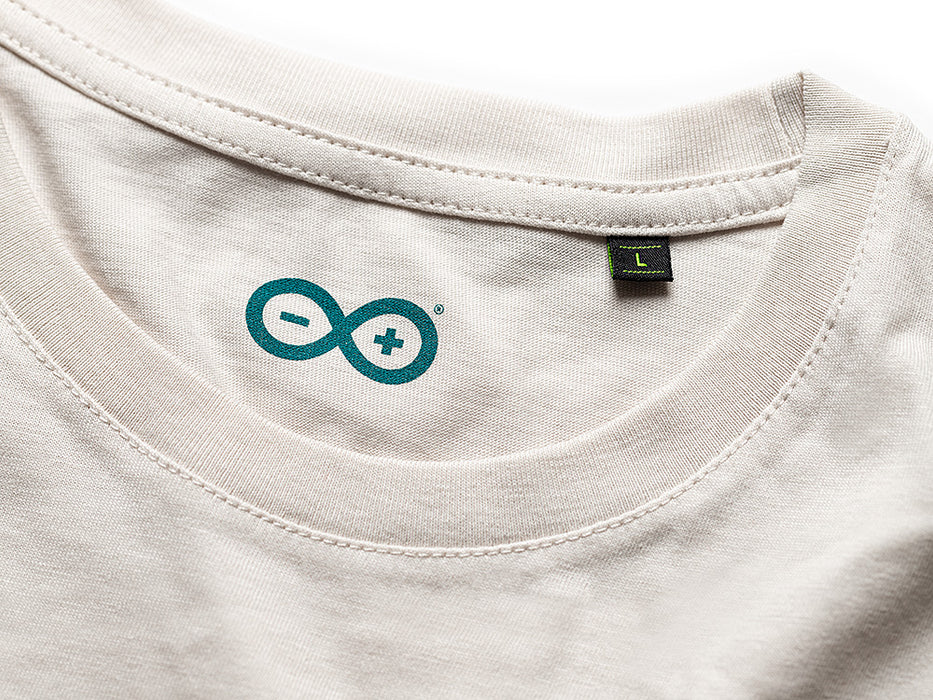 Arduino® Organic T-shirt A/W 22 - white