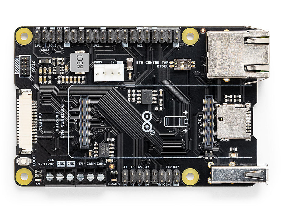 Arduino Hat Terminal Portenta Hat Carrier – Bridge Arduino to Pi-Compatible HATs — Arduino ...