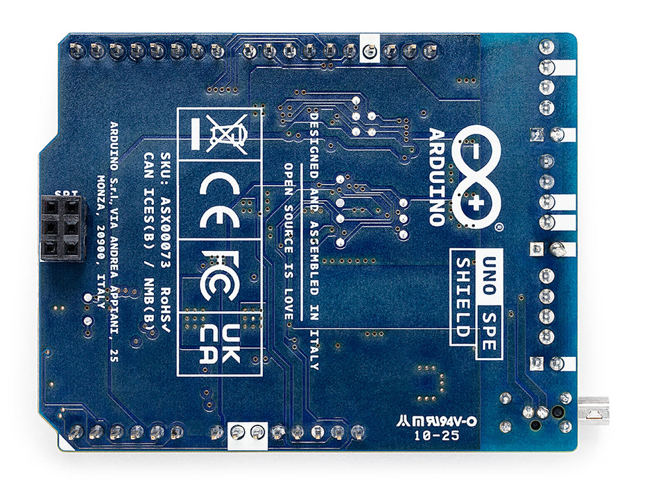 Arduino Uno Pcb Routing Arduino UNO SPE Shield – Ethernet & RS485 Connectivity for UNO R4 ...