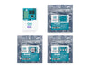 Official retail packaging box for the Arduino UNO Q Arcade Bundle, displaying the product components and key technical specifications.