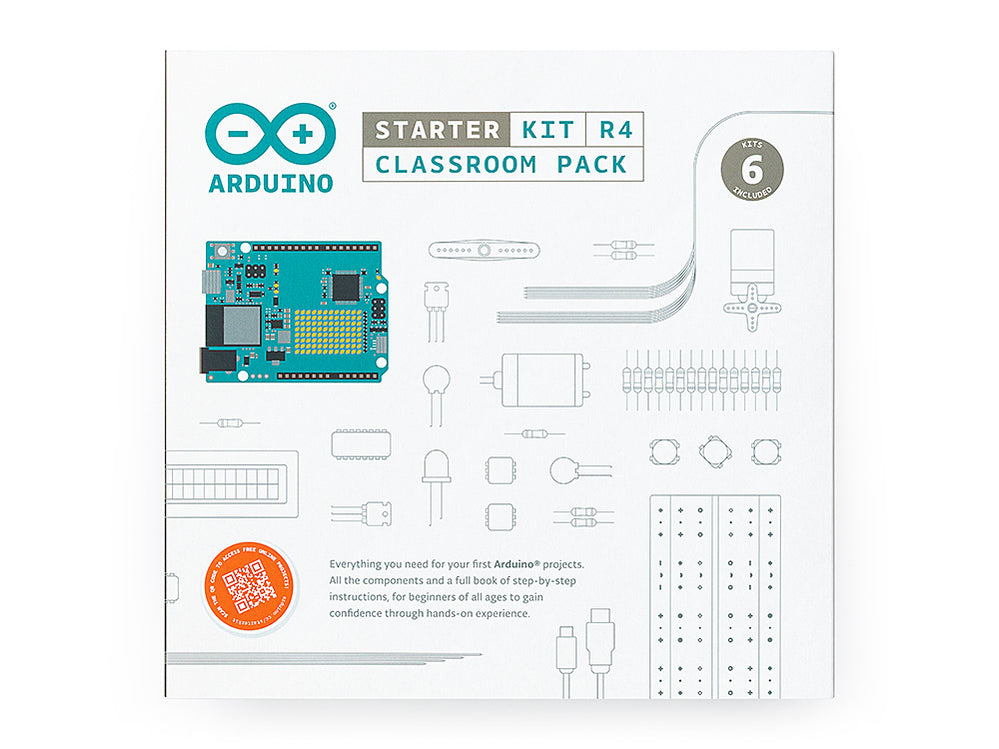 Arduino Starter Kit R4 Classroom Pack | Upgrade Your Class Now ...