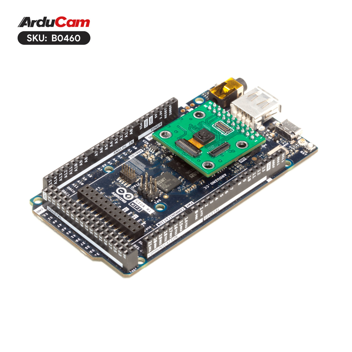 Arduino Smart Camera HM01B0 QVGA Monochrome DVP Camera Module for Arduino GIGA R1 WiFi Boar ...