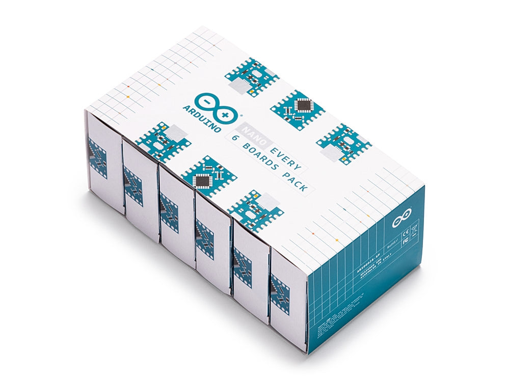 Arduino Packl Arduino Nano Every Pack – 3 or 6 Boards for Projects — Arduino Online Shop