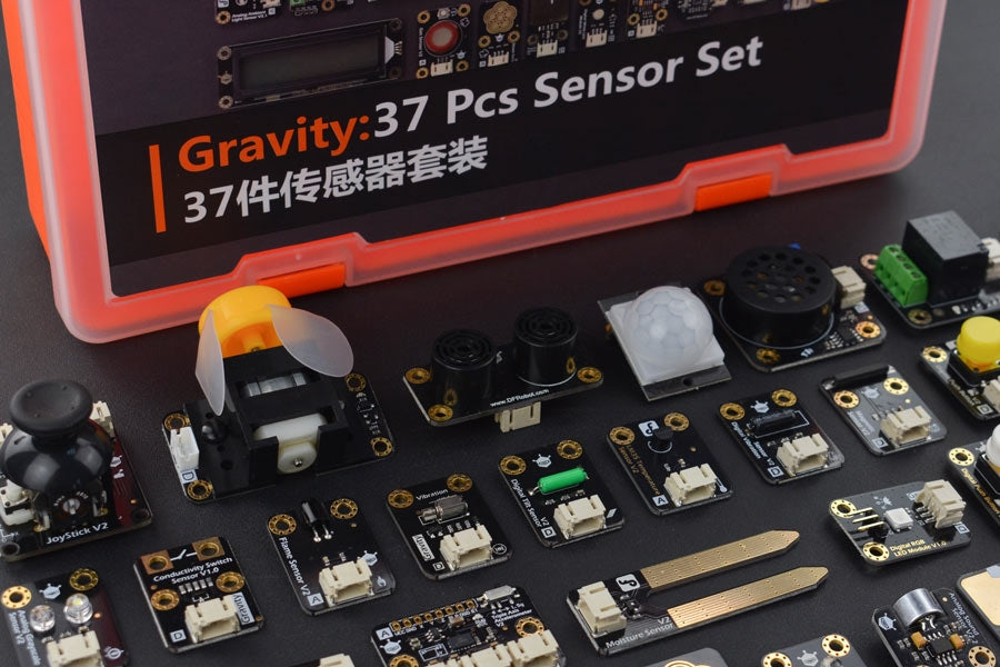 Gravity: 37 Pcs Sensor Set for Arduino — Arduino Online Shop