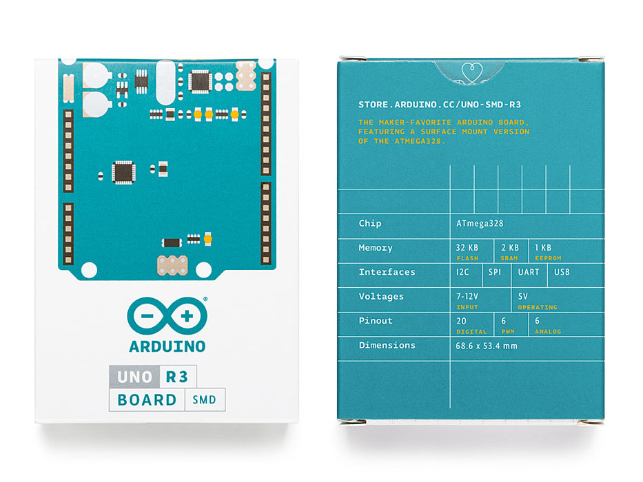 Carte Arduino UNO REV3 ATmega328