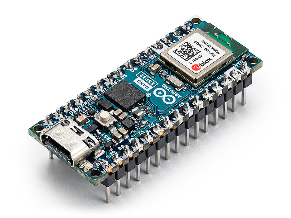 Arduino® Nano ESP32 with headers