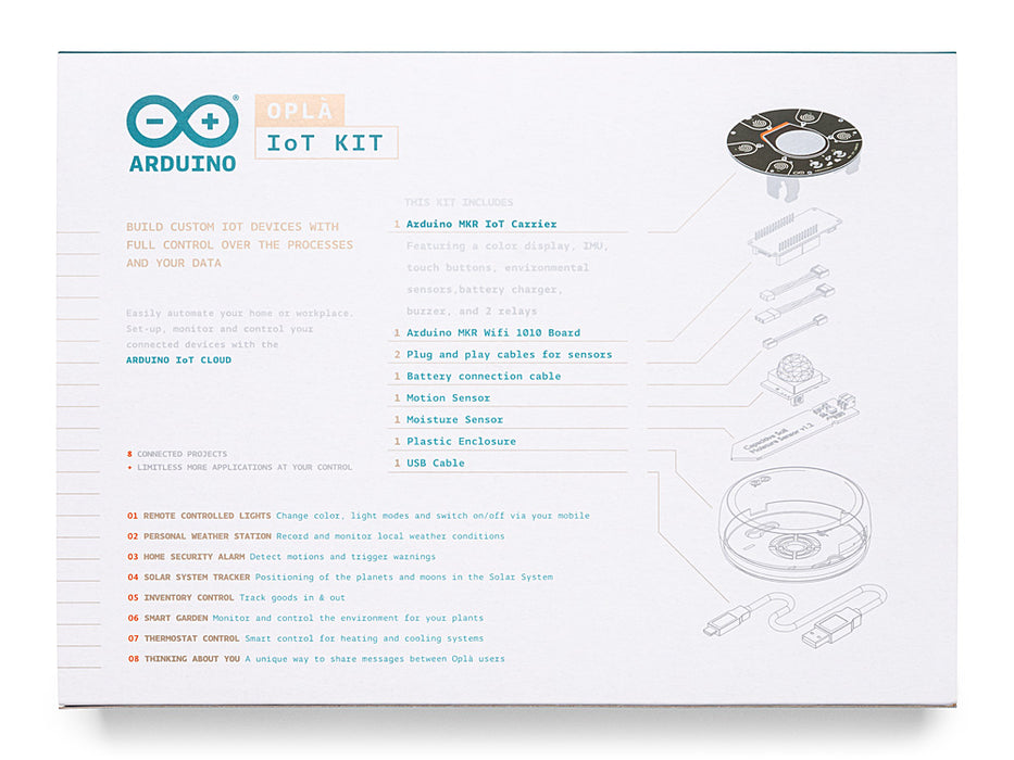 Kit de démarrage Arduino OPLA IOT Arduino