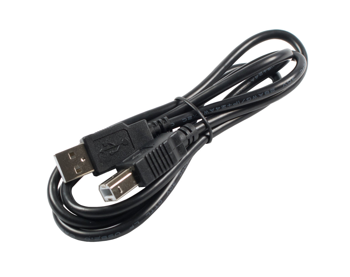 Type A and Type B USB cable for PCs
