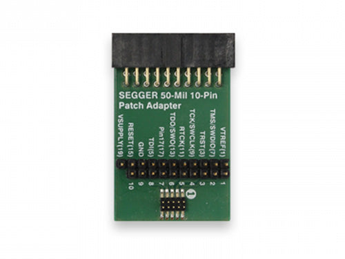 SEGGER 50-Mil 10-Pin Patch Adapter