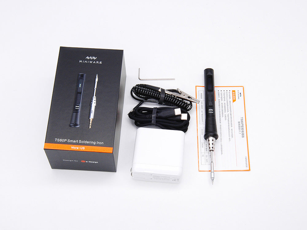 TS80P (more) Soldering Iron (US) — Arduino Online Shop