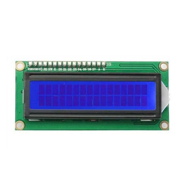 16x2 LCD display with I²C interface — Arduino Online Shop