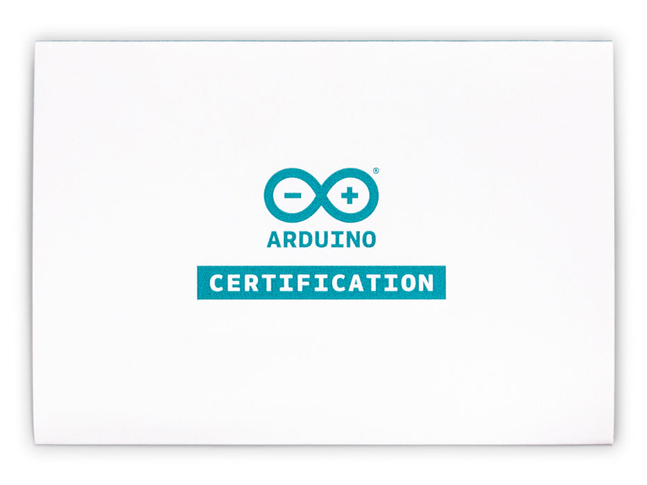 Arduino Certification Bundle: Kit & Exam