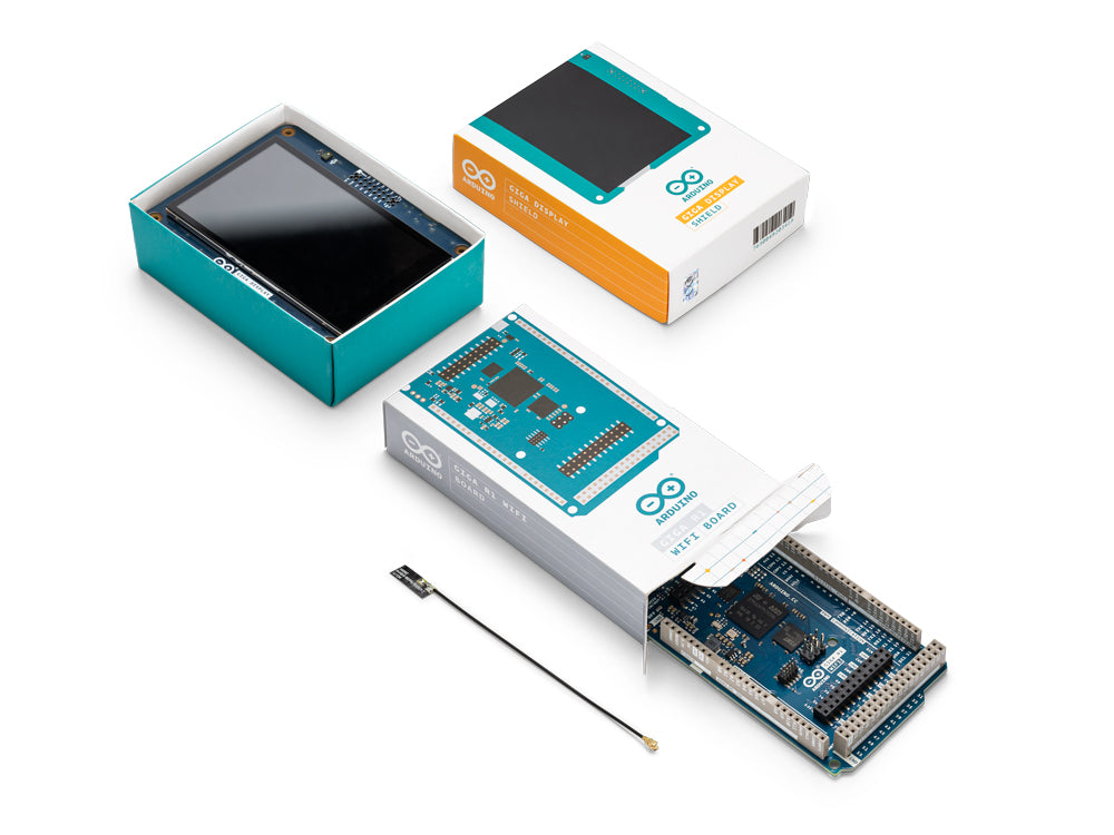 Arduino GIGA R1 WiFi & GIGA Display Shield Bundle — Arduino Online Shop